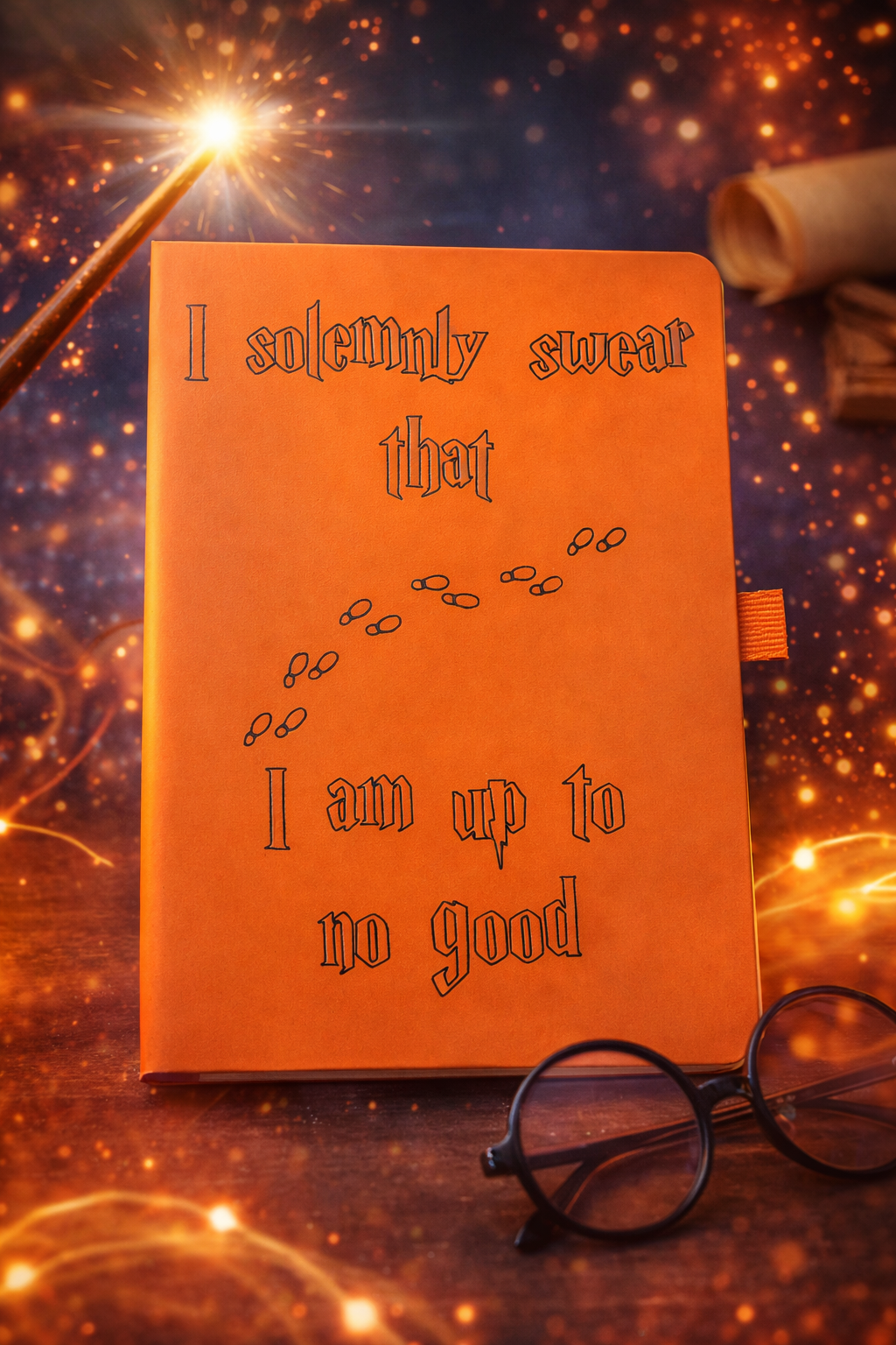 Engraved A5 Wizard Notebooks