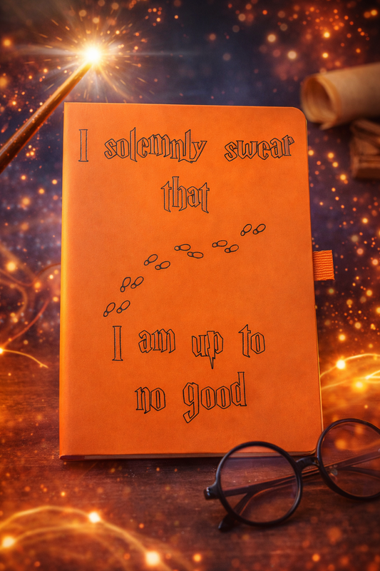 Engraved A5 Wizard Notebooks