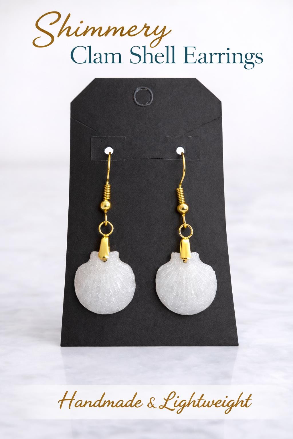 Custom Tropical Beach Earrings