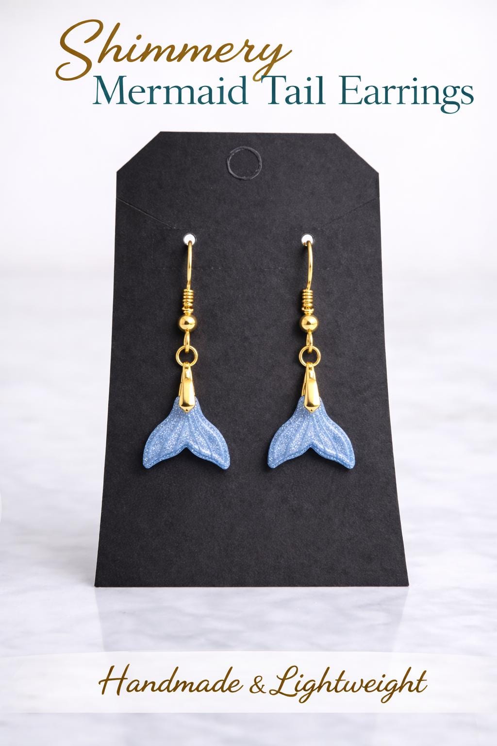 Custom Tropical Beach Earrings